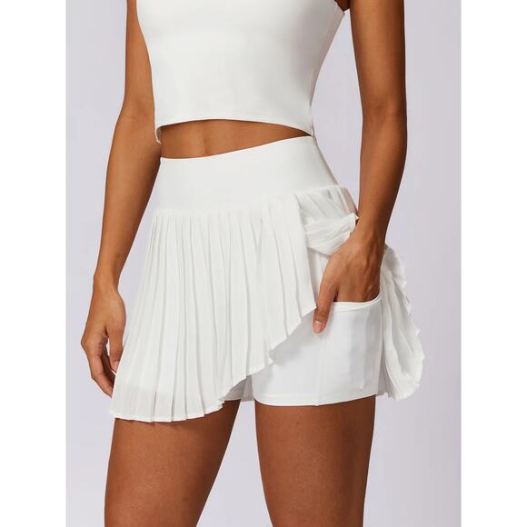 Commense Pleated Pockets Active Skirt NWT Medium - Picture 3 of 4